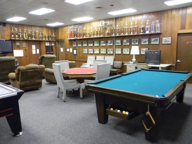 Recreation room and trophies- View One